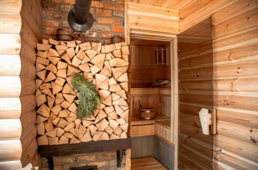 Guía de instalación para estufas de sauna de leña.